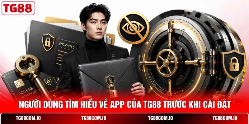 Người dùng tìm hiểu về app của TG88 trước khi cài đặt